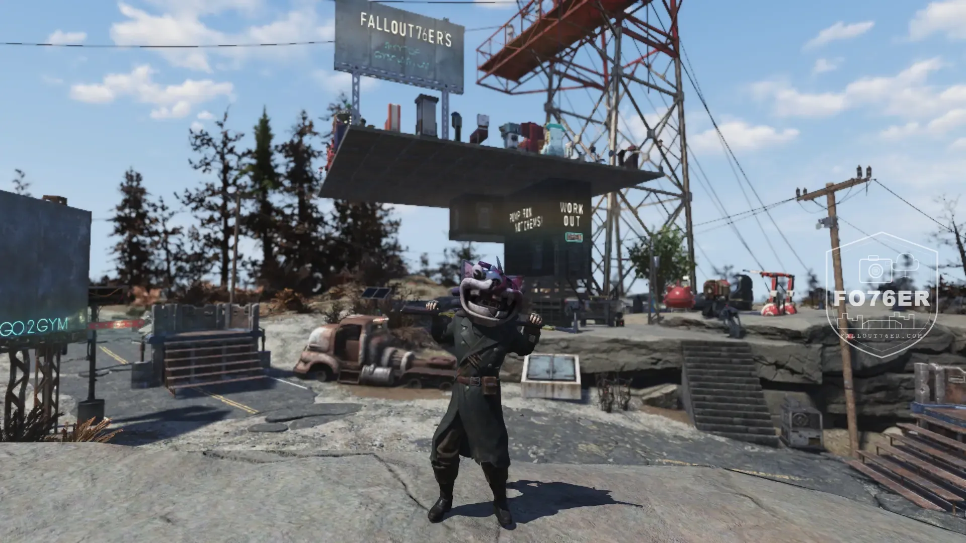 Fallout76er character portrait in Appalachia