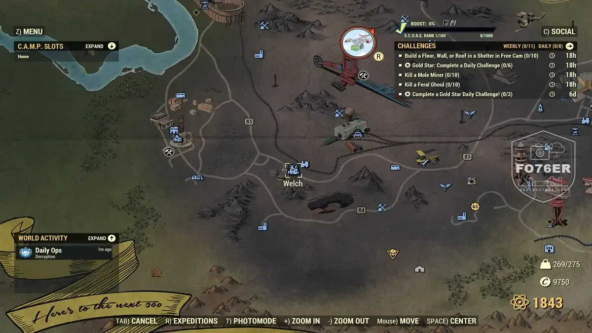 Ash Heap Map 01 — The AMS Culvert Cache — Ash Heap map